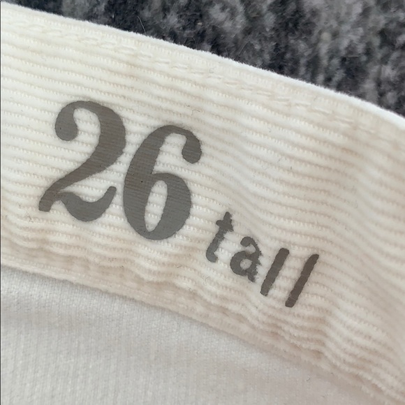 J.Crew Ecru/ white Cord Corduroy Jeans 26 Tall - Picture 5 of 6